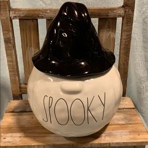 Rae Dunn SPOOKY gnome canister